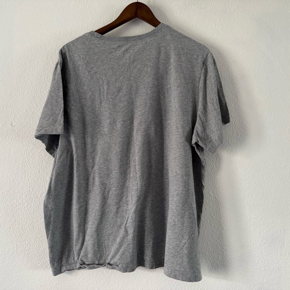 NIKE Sportswear Essential Camo Graphic T-Shirt XXL Gray Standard Swoosh Logo - Picture 9 of 10